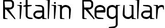 Ritalin Regular font - Ritalin.ttf