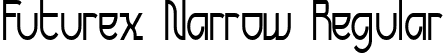 Futurex Narrow Regular font - FUTUN___.ttf