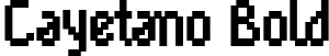 Cayetano Bold font - CAYTANOB.ttf