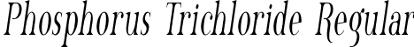 Phosphorus Trichloride Regular font - Phosph13.ttf