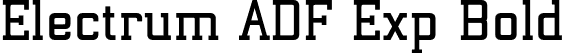 Electrum ADF Exp Bold font - ElectrumADFExp-Bold.otf