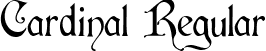 Cardinal Regular font - Cardinal.ttf