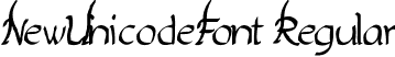 NewUnicodeFont Regular font - Yakap.ttf