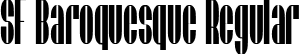 SF Baroquesque Regular font - SFBaroquesque.ttf