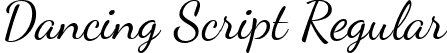 Dancing Script Regular font - Dancing Script.ttf