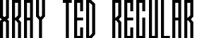 Xray Ted Regular font - XRAYTED.TTF