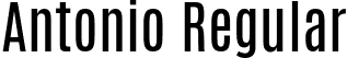 Antonio Regular font - Antonio-Regular.ttf