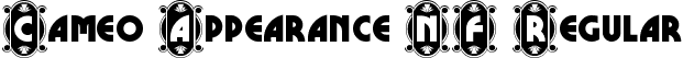 Cameo Appearance NF Regular font - CameoAppearanceNF.ttf