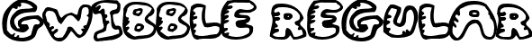 Gwibble Regular font - GWIBBLE_.TTF