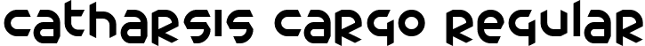 Catharsis Cargo Regular font - CAC_____.TTF