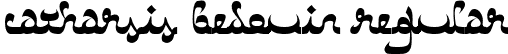 Catharsis Bedouin Regular font - CAB_____.TTF