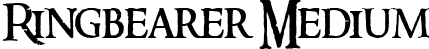 Ringbearer Medium font - RINGM___.TTF