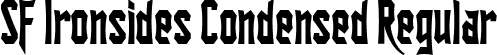 SF Ironsides Condensed Regular font - SFIronsidesCondensed.ttf