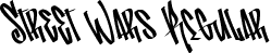 Street Wars Regular font - Street Wars Demo.ttf