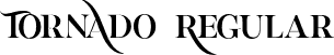 Tornado Regular font - Tornado Serif Font - Demo.otf