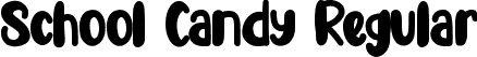 School Candy Regular font - SchoolCandyRegular.ttf