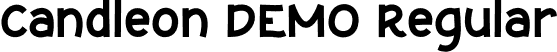 Candleon DEMO Regular font - CandleonDEMO.otf