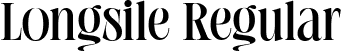 Longsile Regular font - Longsile.ttf