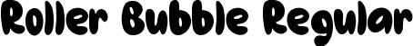 Roller Bubble Regular font - Roller Bubble.ttf