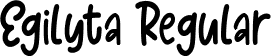 Egilyta Regular font - Egilyta.ttf