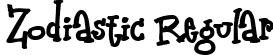 Zodiastic Regular font - ZODIASTI.TTF