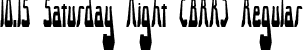 10.15 Saturday Night (BRK) Regular font - 1015sn.ttf