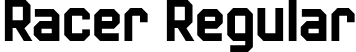 Racer Regular font - Racer.ttf