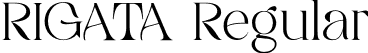 RIGATA Regular font - Rigata.otf