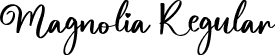 Magnolia Regular font - magnolia.ttf