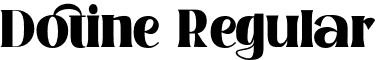 Dotine Regular font - Dotine.otf