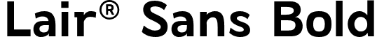 Lair® Sans Bold font - LaireSans-Bold.otf