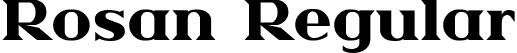 Rosan Regular font - Rosan.ttf