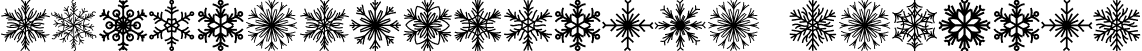 SimpleSnowflake Regular font - SimpleSnowflake.otf