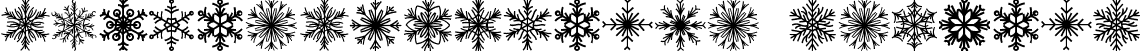 SimpleSnowflake Regular font - SimpleSnowflake.ttf