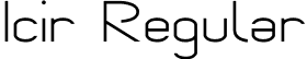 Icir Regular font - Icir.ttf