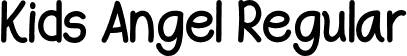 Kids Angel Regular font - Kids Angel. OTF.otf