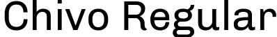 Chivo Regular font - Chivo-Regular.ttf