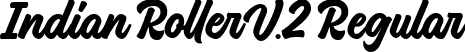 Indian Roller V.2 Regular font - Indian Roller V.02.ttf