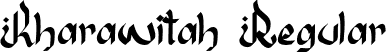 Kharawitah Regular font - Kharawitah-Regular.otf