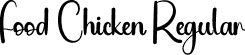 Food Chicken Regular font - Food-Chicken.otf