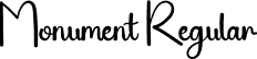 Monument Regular font - Monument.otf