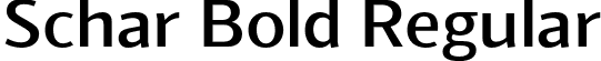 Schar Bold Regular font - Schar-Bold.otf