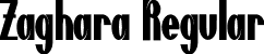 Zaghara Regular font - Zaghara.otf