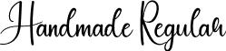 Handmade Regular font - Handmade.otf