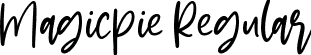 Magicpie Regular font - Magicpie-Rp0Wv.ttf