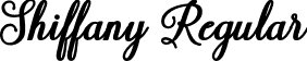 Shiffany Regular font - Shiffany-Script.ttf