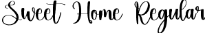 Sweet Home Regular font - Sweet-Home.ttf