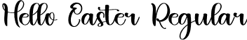 Hello Easter Regular font - Hello-Easter.otf