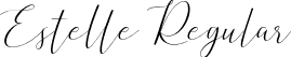 Estelle Regular font - Estelle-VGqr0.ttf