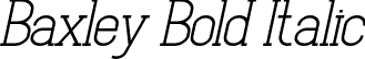 Baxley Bold Italic font - BaxleyBoldItalic-K7W1X.ttf